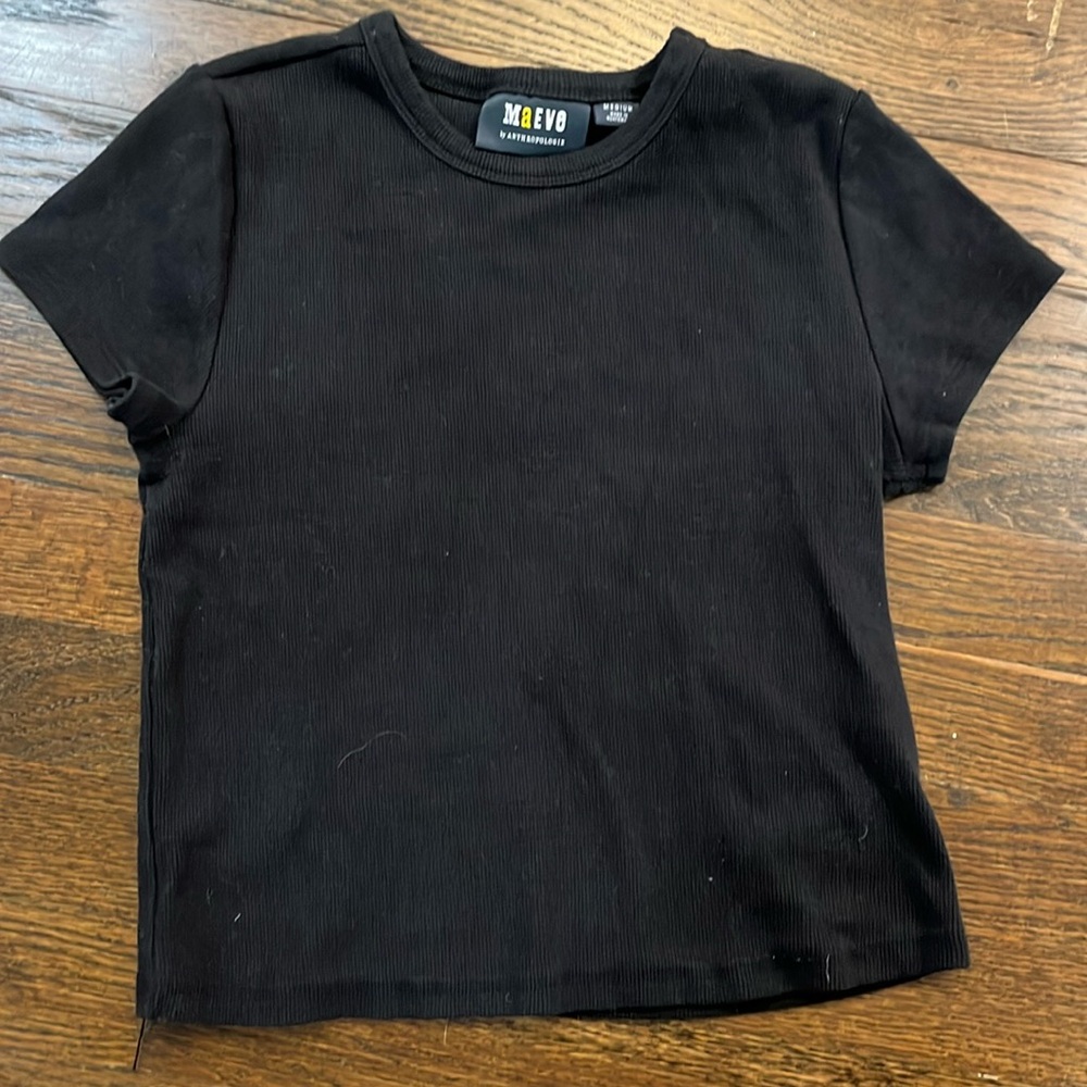 Maeve by Anthropologie cropped t shirt